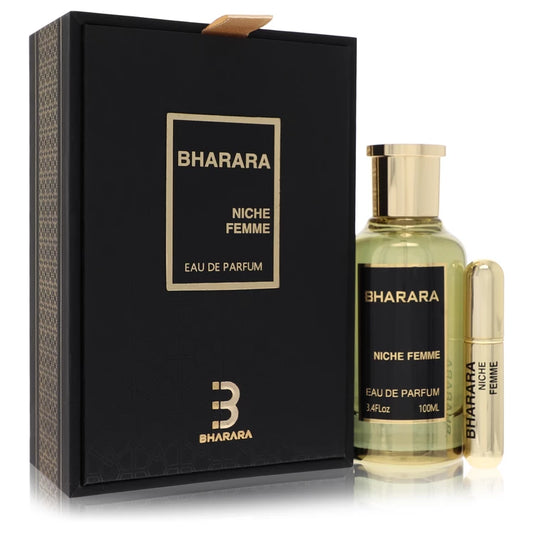 Bharara Niche Femme Eau De Parfum Spray + Refillable Travel Spray By Bharara Beauty 3.4 oz Eau De Parfum Spray + Refillable Travel Spray