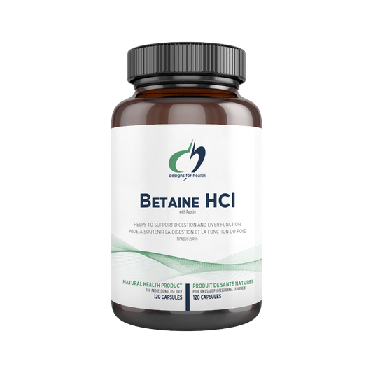 Designs For Health   Betaine HCl   120Capsule