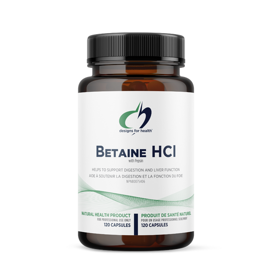 Design For Health  Betaine HCl  120Capsule
