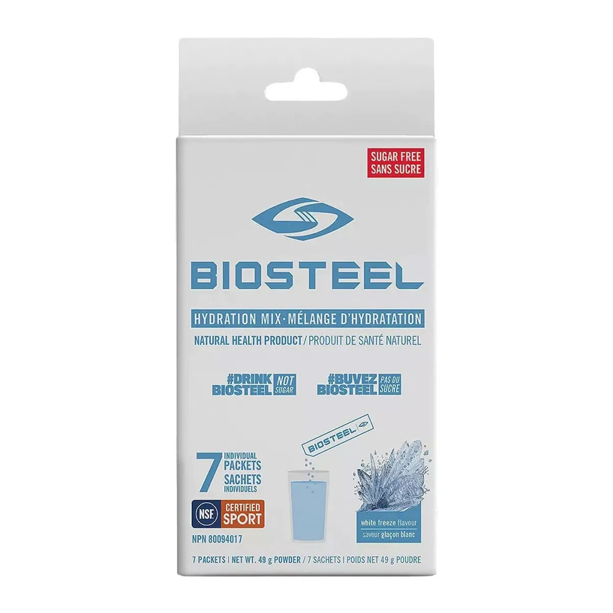 BioSteel - Hydration Mix White Freeze 7pk 49g