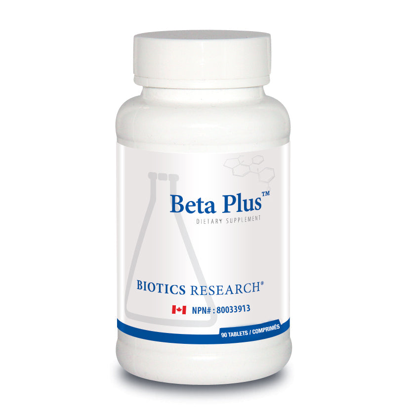 BIOTICS - Beta Plus - 90 Tablets