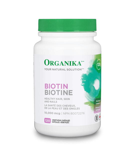 Organika   BIOTIN 10000MCG 120CAP