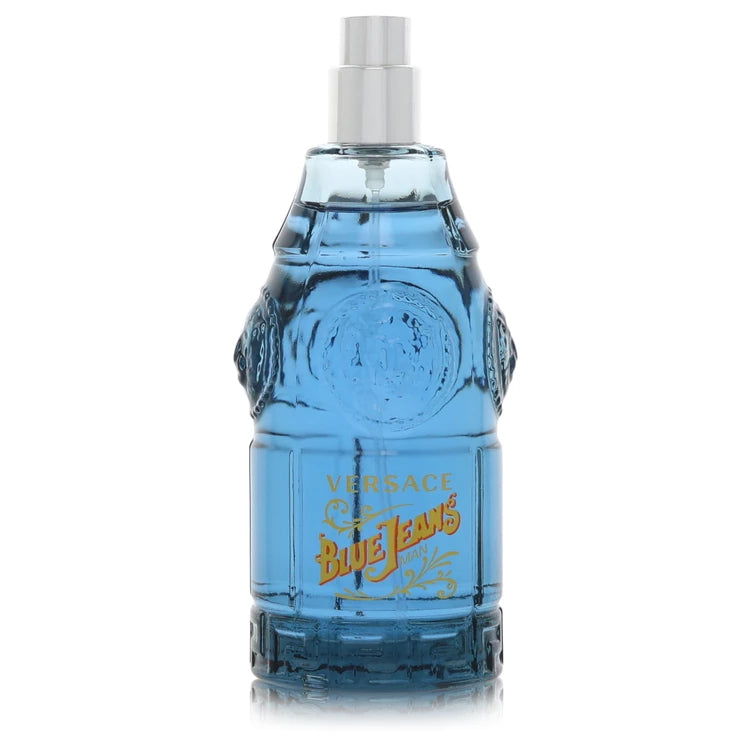 Blue Jeans Eau De Toilette Spray (Tester New Packaging) By Versace 2.5 oz Eau De Toilette Spray