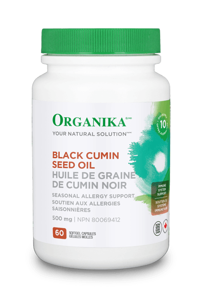 Organika   BLACK CUMIN SEED OIL 500MG 60SGEL