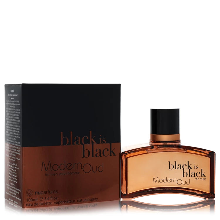 Nu Parfums    Men    Black Is Black Modern Oud    100 ml Eau De Toilette Spray