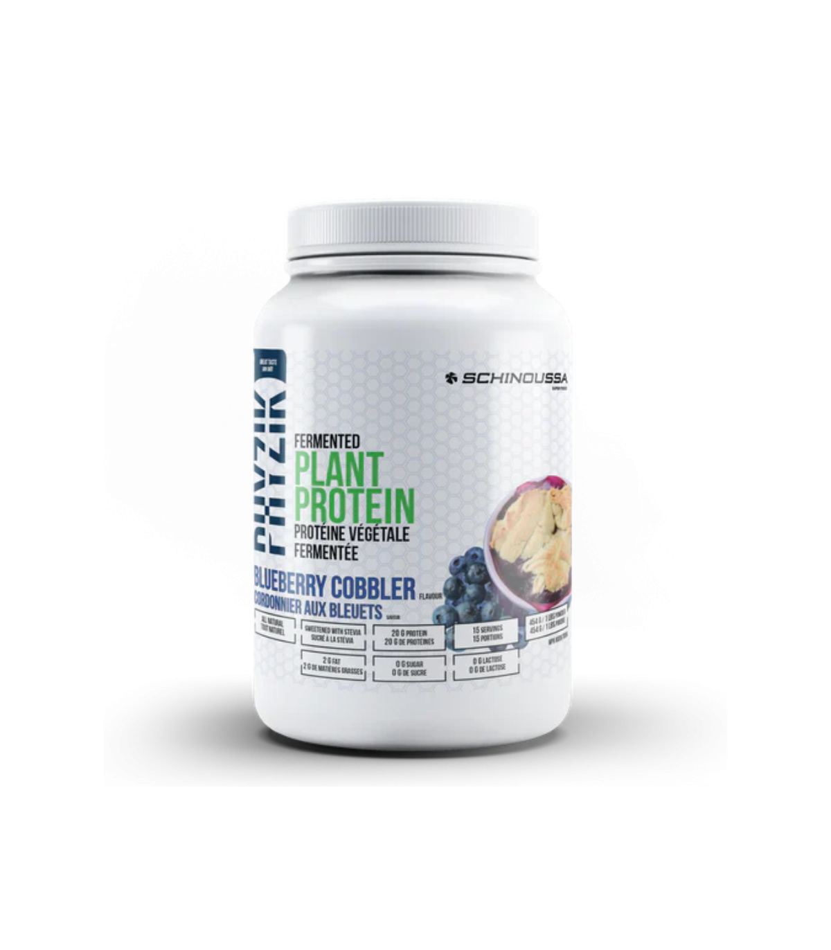 Schinoussa - BLUEBERRY COBBLER PLANT PROTEIN
