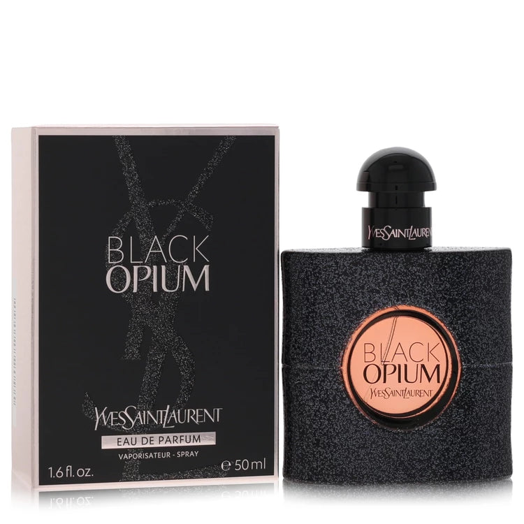 Black Opium Eau De Parfum Spray By Yves Saint Laurent 1.7 oz Eau De Parfum Spray