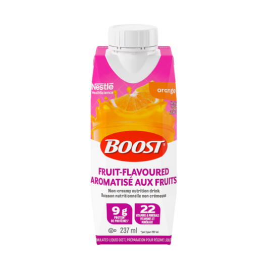 BOOST FRUIT BEVERAGE ORANGE 237ML LIQUID pack of 24
