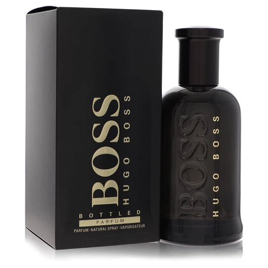Boss Bottled Parfum Spray By Hugo Boss 3.4 oz Parfum Spray