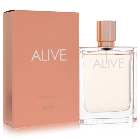 Boss Alive Eau De Toilette Spray By Hugo Boss 2.7 oz Eau De Toilette Spray