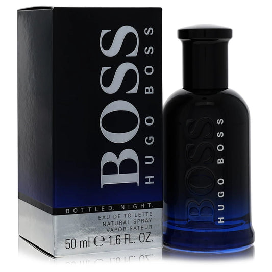 Boss Bottled Night Eau De Toilette Spray By Hugo Boss 1.7 oz Eau De Toilette Spray