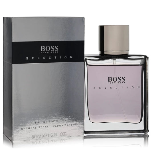 Boss Selection Eau De Toilette Spray By Hugo Boss 1.7 oz Eau De Toilette Spray