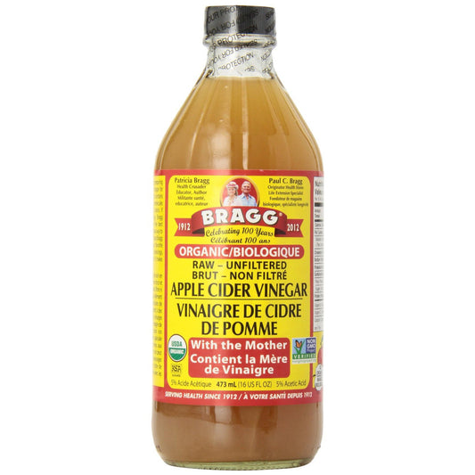 Bragg   Organic Apple Cider Vinegar   Raw, Unfiltered Apple Cider Vinegar473ML