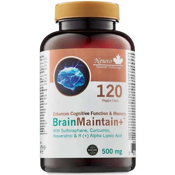 NEWCO    BrainMaintain+™    120 Veggie Caps