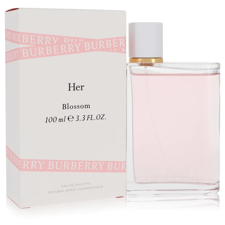 Burberry Her Blossom Eau De Toilette Spray By Burberry 3.3 oz Eau De Toilette Spray