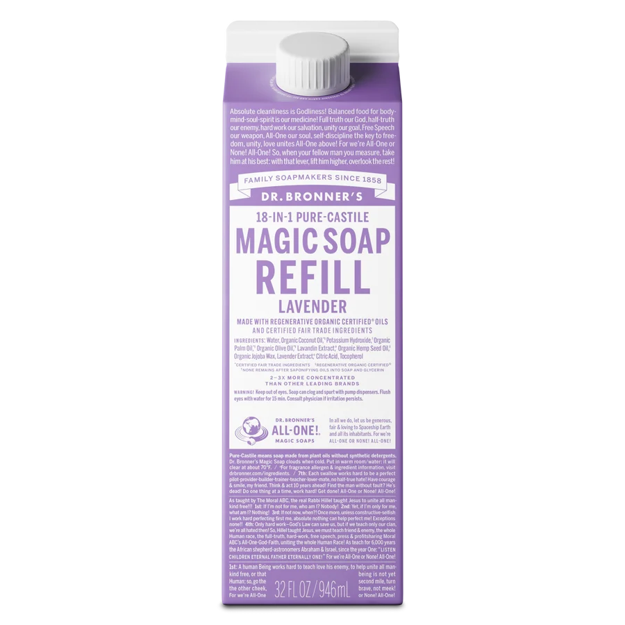 Dr. Bronner's - Organic Lavender Soap Refill 946mL