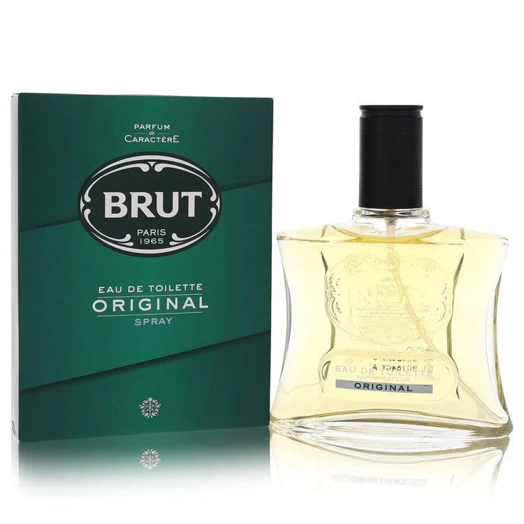 Brut Eau De Toilette Spray (Original Glass Bottle) By Faberge 3.4 oz Eau De Toilette Spray