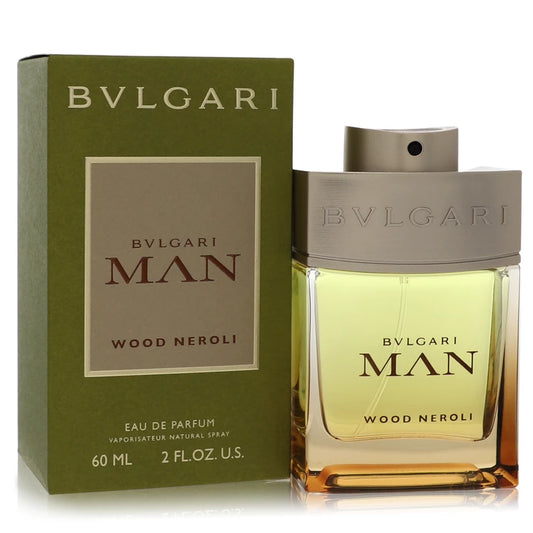 Bvlgari Man Wood Neroli Eau De Parfum Spray By Bvlgari 2 oz Eau De Parfum Spray