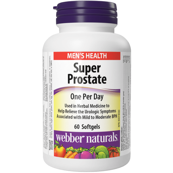 Webber Naturals - Super Prostate - 60 Softgels