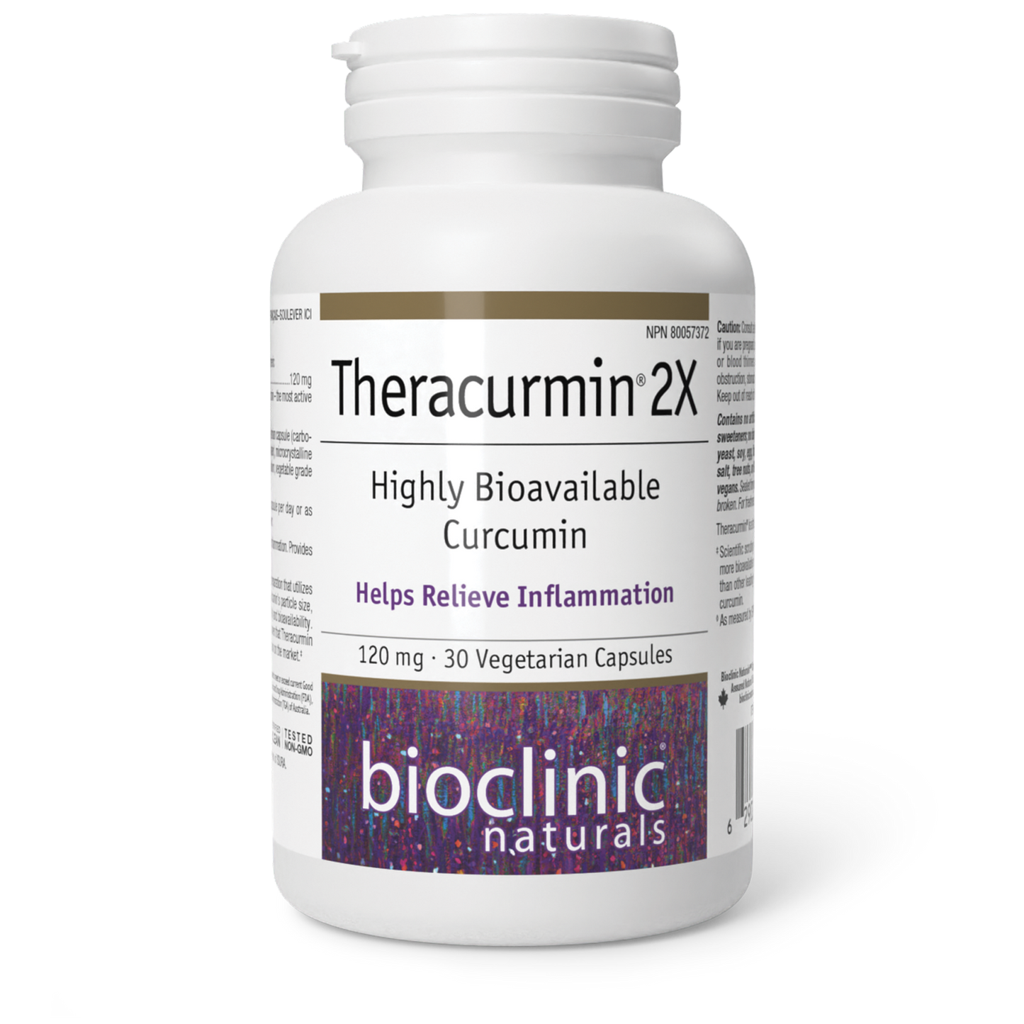 BioClinic Theracurmin™ 2X 120 mg 75 caps