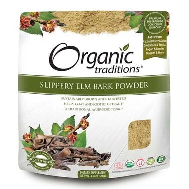 Organic Traditions   Slippery Elm Bark Powder 200g