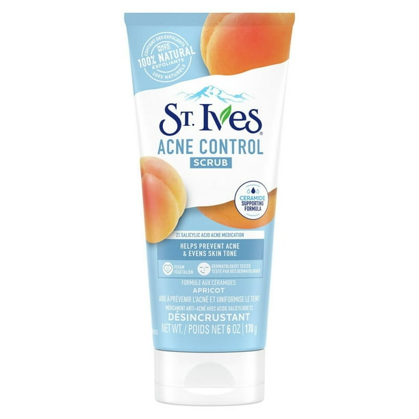 ST-IVES SCRUB ACNE CONTROL APRICOT 170G