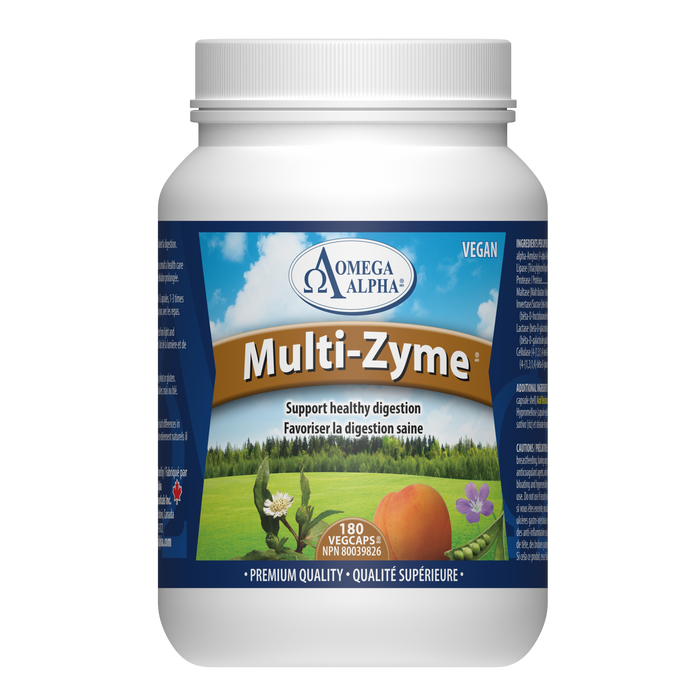 Omega Alpha   Multi-Zyme®   180 vcap