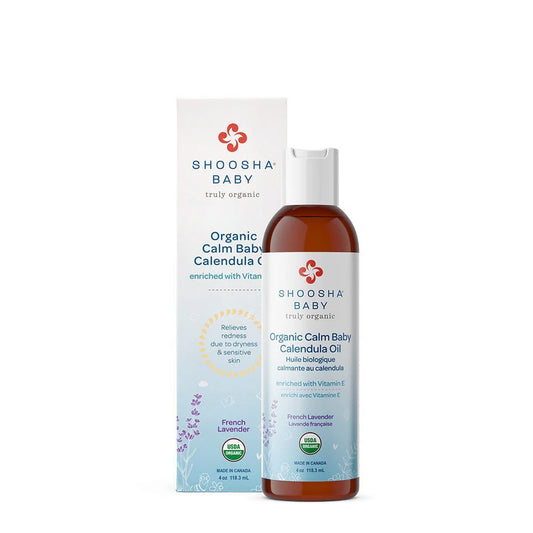 SHOOSHA    Calm Baby Calendula Oil - French Lavender  118.3 mL