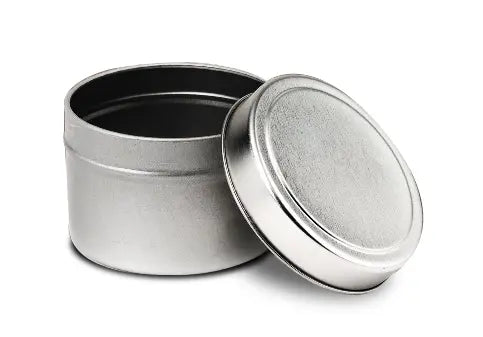 ACC - Deep Tin Solid Top Slip Style 6 oz Silver
