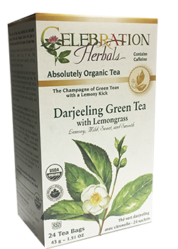 CHTea - Green Darjeeling w/ Lemongrass ORG 24TB