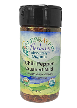 CHBot - Chili Peppers Red Mild ORG Crushed 35 g