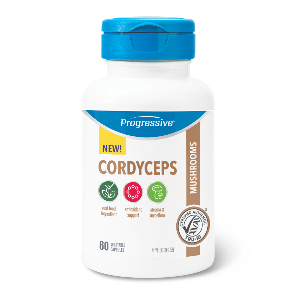 Progressive - Solutions - Cordyceps - 60 Capsule