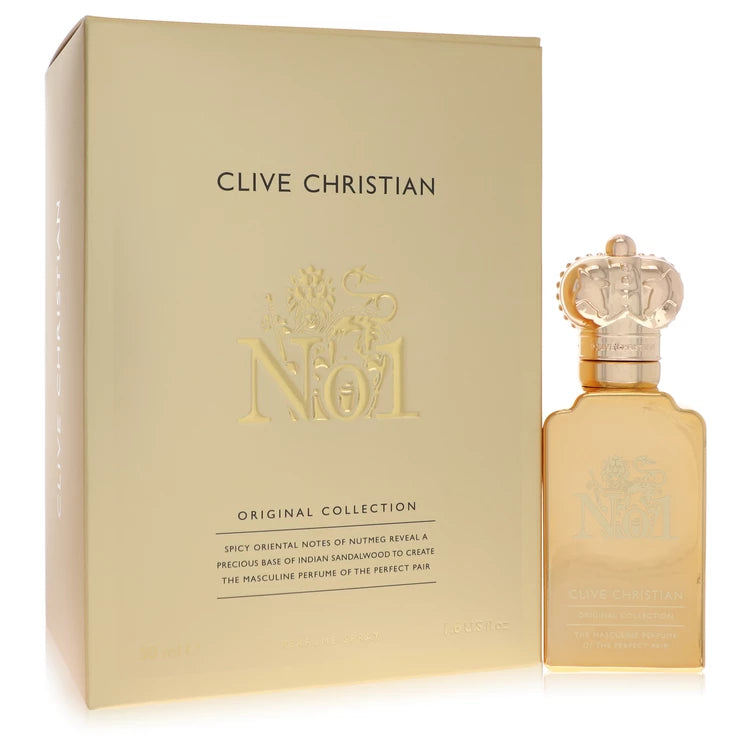 Clive Christian No. 1 Pure Perfume Spray By Clive Christian 1.6 oz Pure Perfume Spray