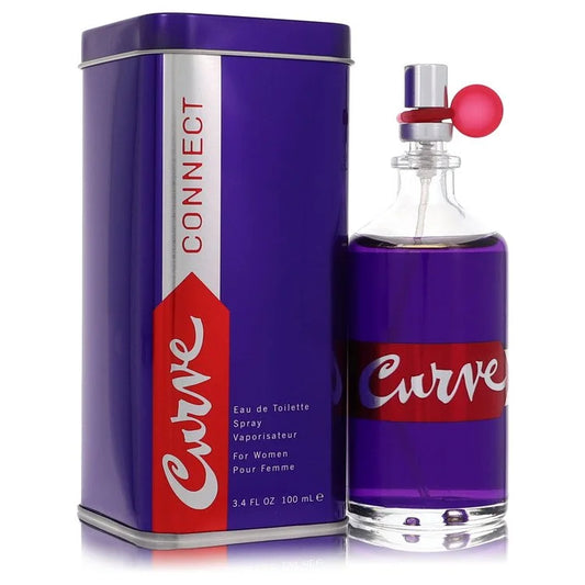 Curve Connect Eau De Toilette Spray By Liz Claiborne 3.4 oz Eau De Toilette Spray