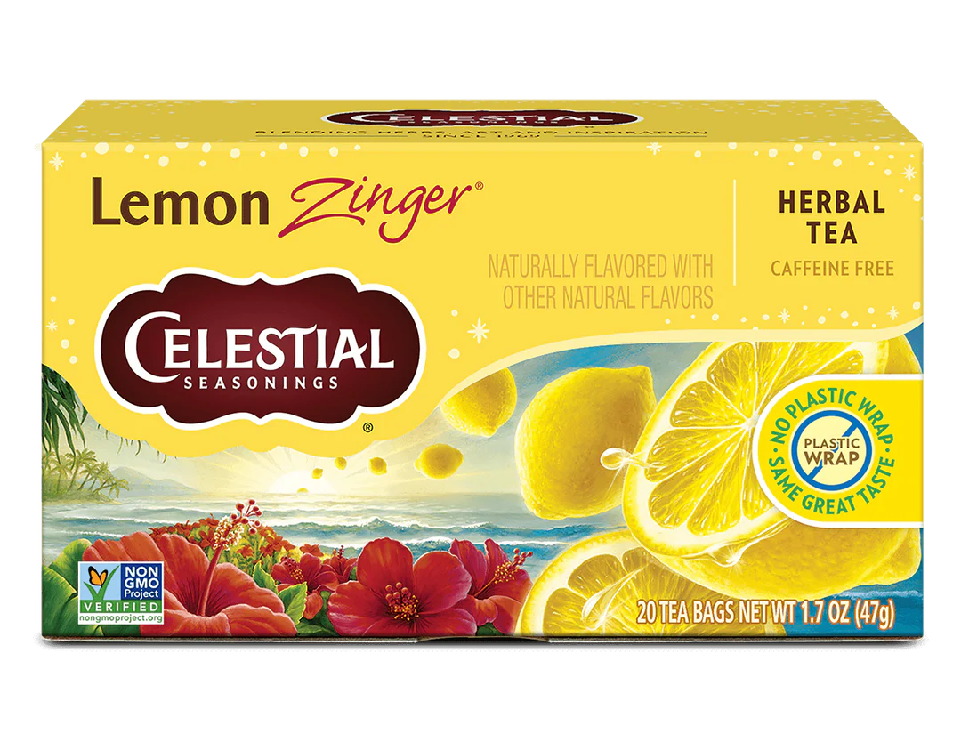 Celestial Tea - Lemon Zinger - 6 x 20bg