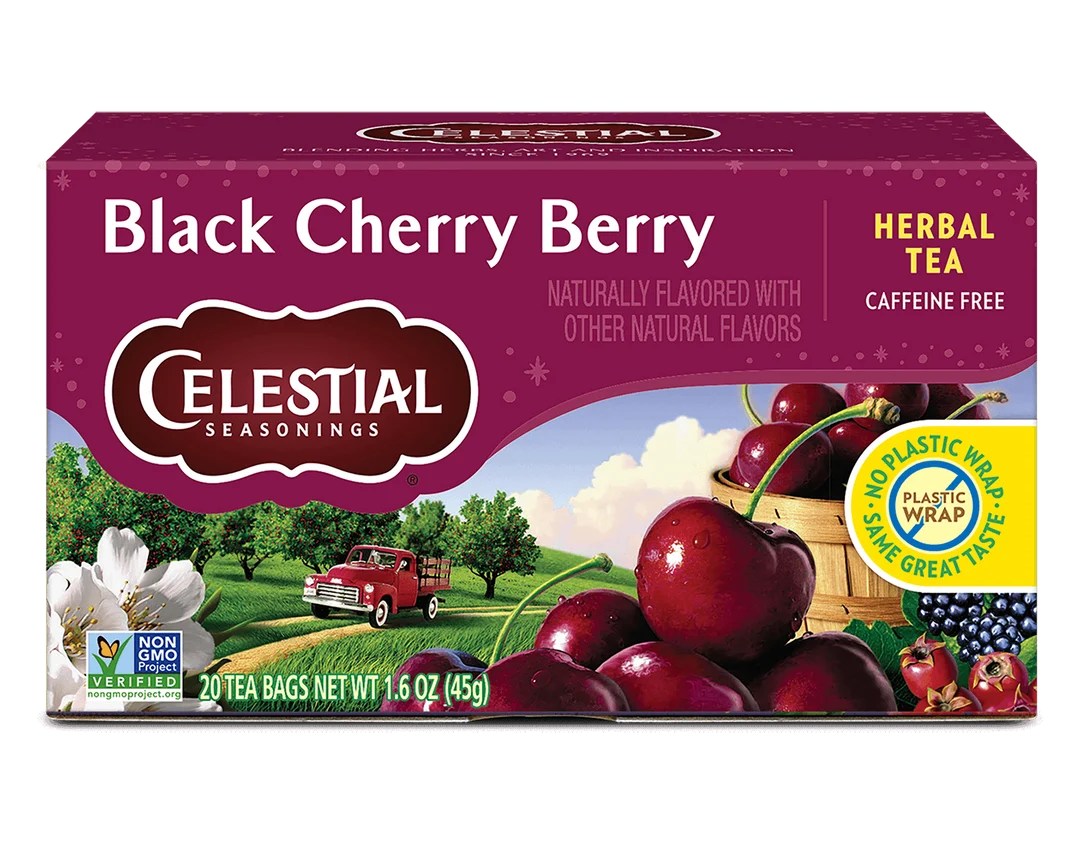 Celestial Tea - Black Cherry Berry - 6 x 20bg