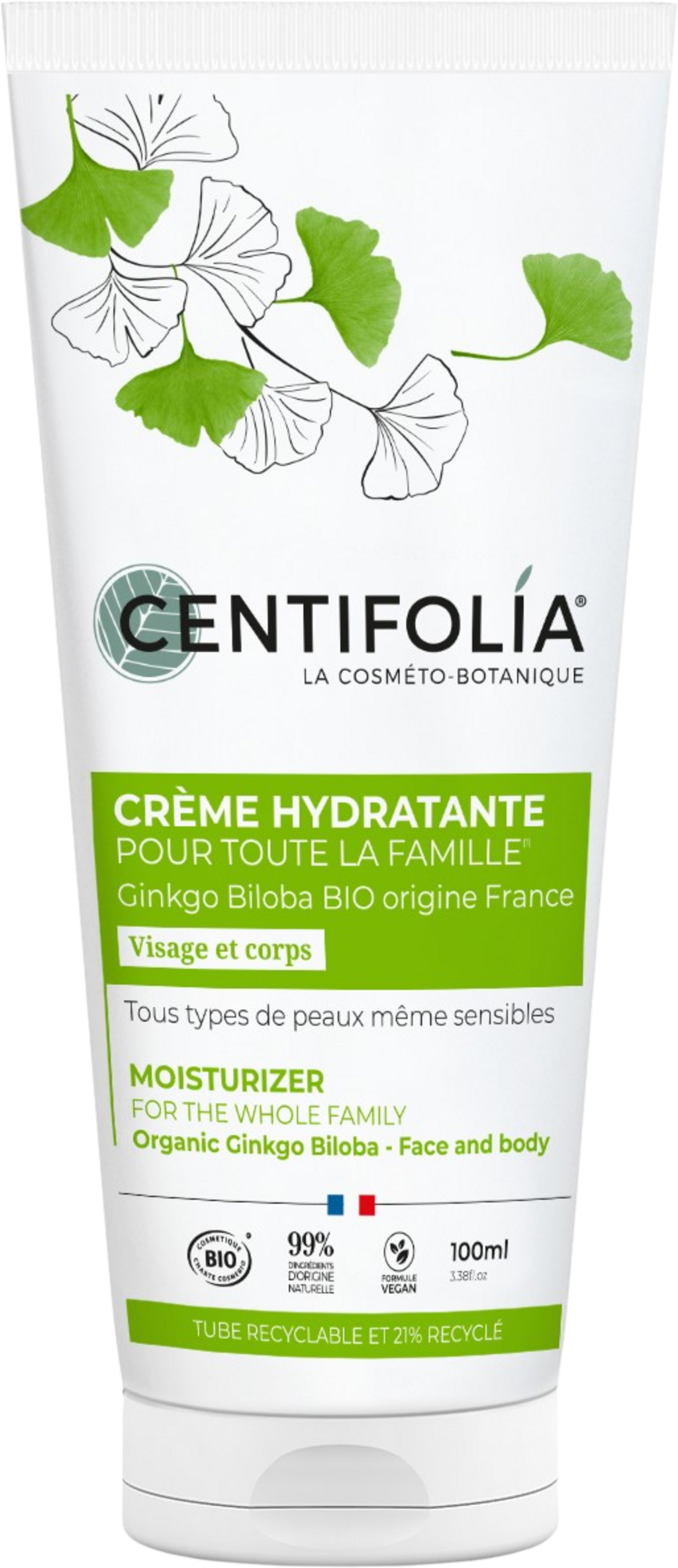 Centifolia - Moisturizer cream for the whole family - 100 ml