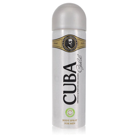 Cuba Gold Deodorant Spray (unboxed) By Fragluxe 6.7 oz Deodorant Spray
