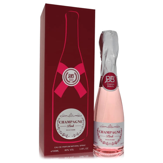 Champagne Pink Eau De Parfum Spray By Bharara Beauty 4.2 oz Eau De Parfum Spray