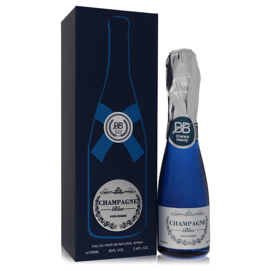 Champagne Blue Eau De Parfum Spray By Bharara Beauty 3.4 oz Eau De Parfum Spray