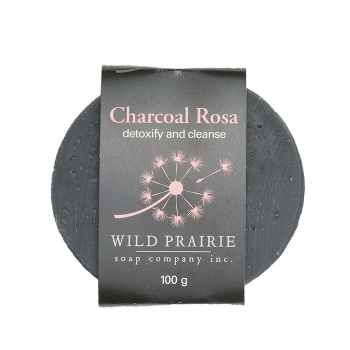 Wild Prairie Soap-Signature Series Soap (boxed) - Charcoal Rosa