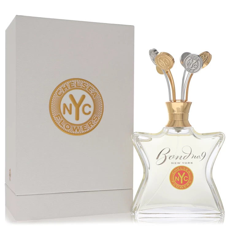 Chelsea Flowers Eau De Parfum Spray with Anniversary Cap By Bond No. 9 3.3 oz Eau De Parfum Spray with Anniversary Cap
