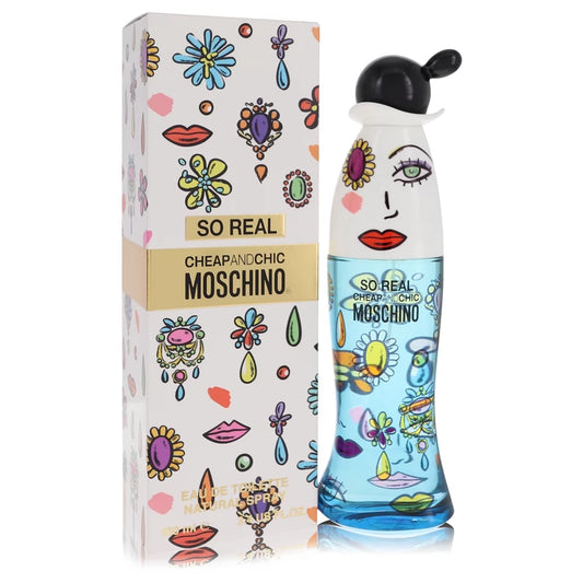 Cheap & Chic So Real Eau De Toilette Spray By Moschino 3.4 oz Eau De Toilette Spray