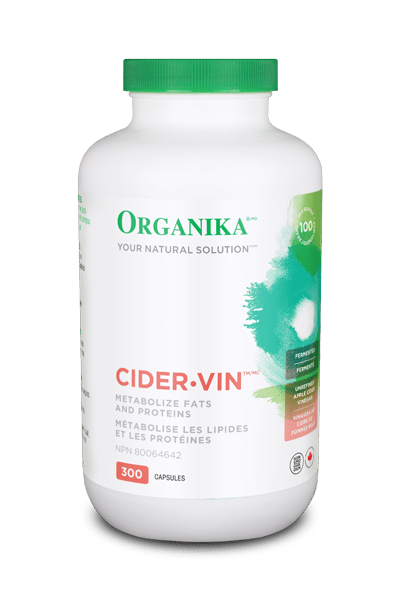 Organika   CIDER VIN UNREFINED 530MG 300CAP