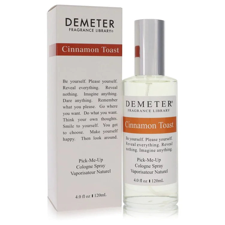 Demeter Cinnamon Toast Cologne Spray By Demeter 4 oz Cologne Spray