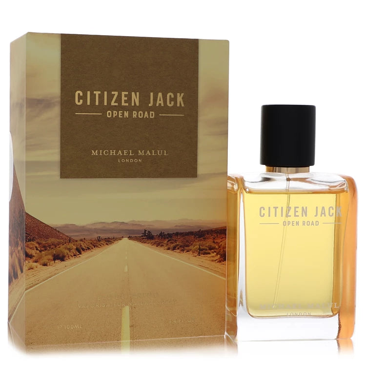 Citizen Jack Open Road Eau De Parfum Spray By Michael Malul 3.4 oz Eau De Parfum Spray