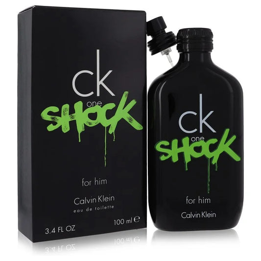 Ck One Shock Eau De Toilette Spray By Calvin Klein 3.4 oz Eau De Toilette Spray