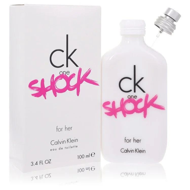 Ck One Shock Eau De Toilette Spray By Calvin Klein 3.4 oz Eau De Toilette Spray