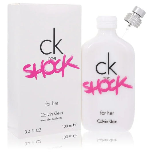Ck One Shock Eau De Toilette Spray By Calvin Klein 3.4 oz Eau De Toilette Spray