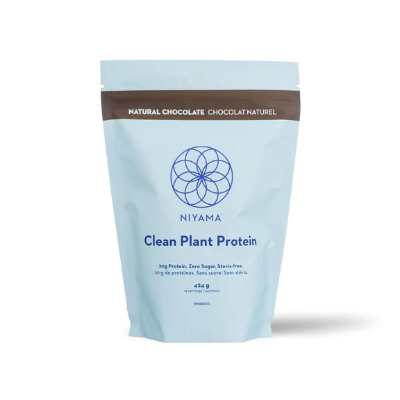 NIYAMA   Clean Plant Protein - Natural Chocolate   424g   Chocolate